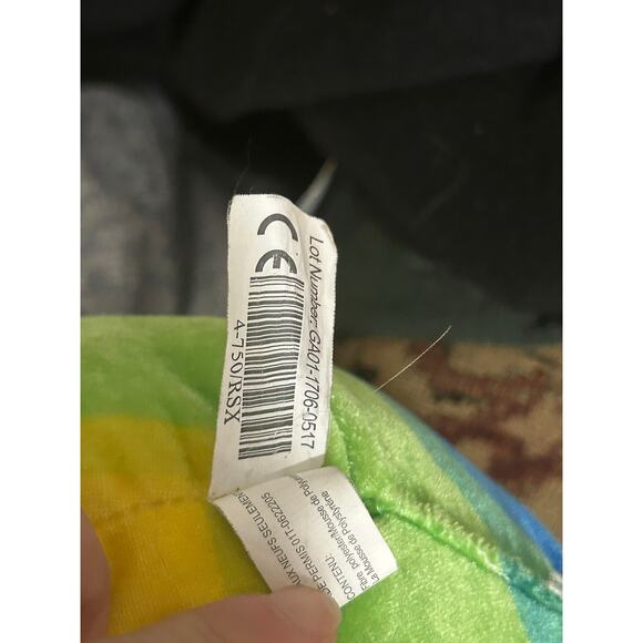 Rainbow Poop Emoji Plush Toy 12in (2017 Classic Toy Co.) - Picture 4 of 4